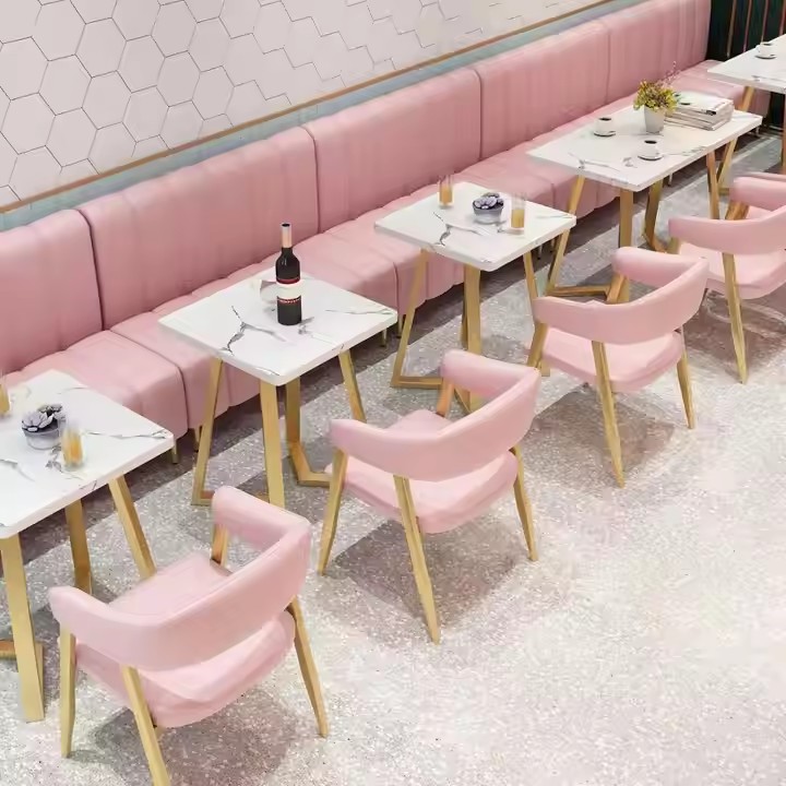 Wholesale Foshan Factory Fast Food Restaurant Furniture Booth Seating