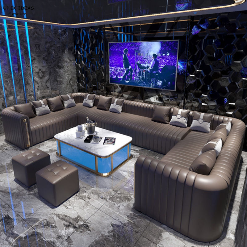 Product Description Night Club Sofa Booth Seating Product Name Night Club Sofa booth seating Style Modern  Colour Customer Required MOQ 5SET Size Customer Required Port Guangzhou/Shenzhen Payment T/T